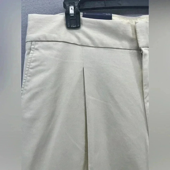 Gap high rise pleated wide leg khaki pants trouser pockets front and back 🩷 - Picture 6 of 12